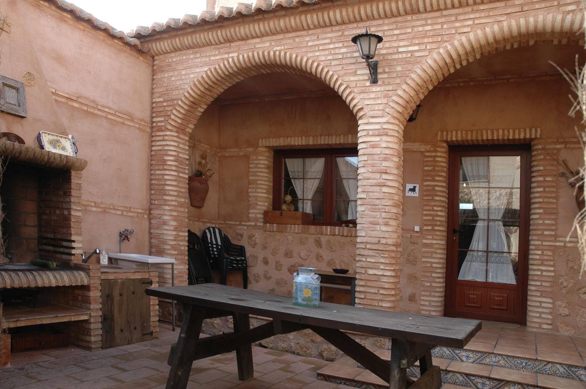 Casa rural de estilo rustico con SPA Almagro Exterior foto