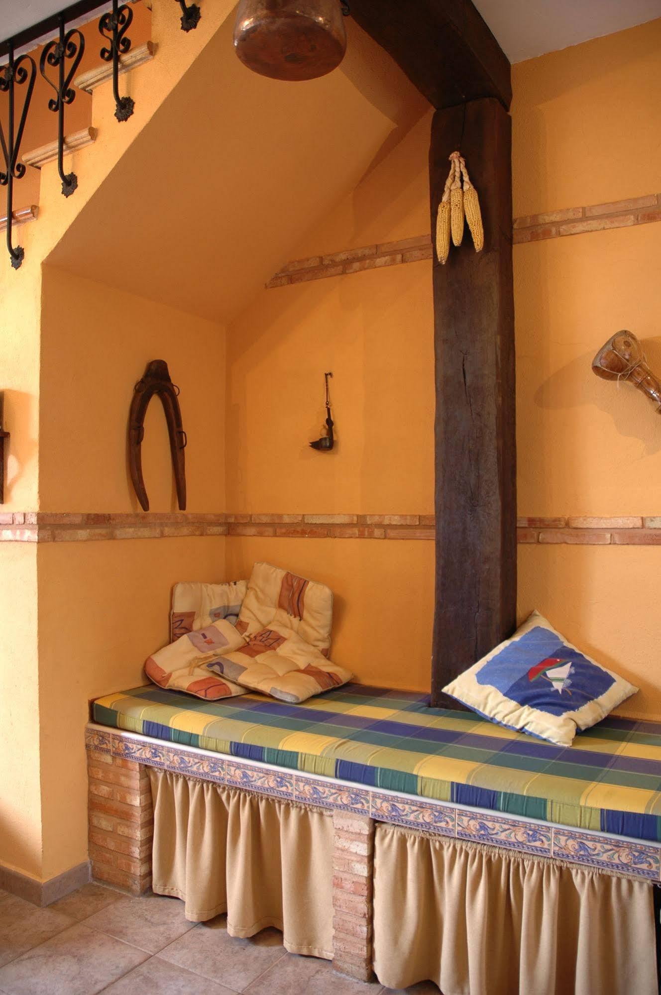 Casa rural de estilo rustico con SPA Almagro Exterior foto