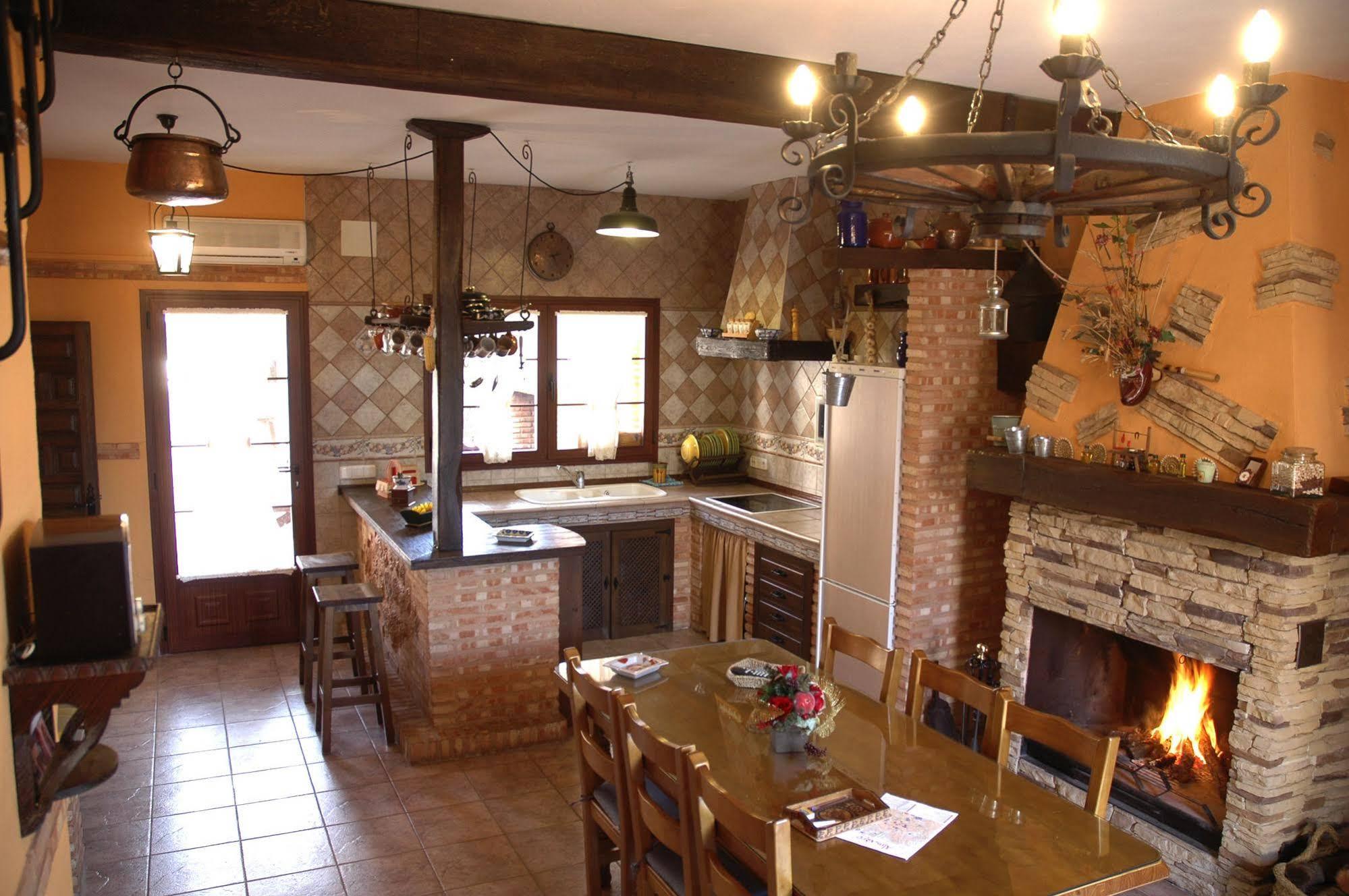 Casa rural de estilo rustico con SPA Almagro Exterior foto