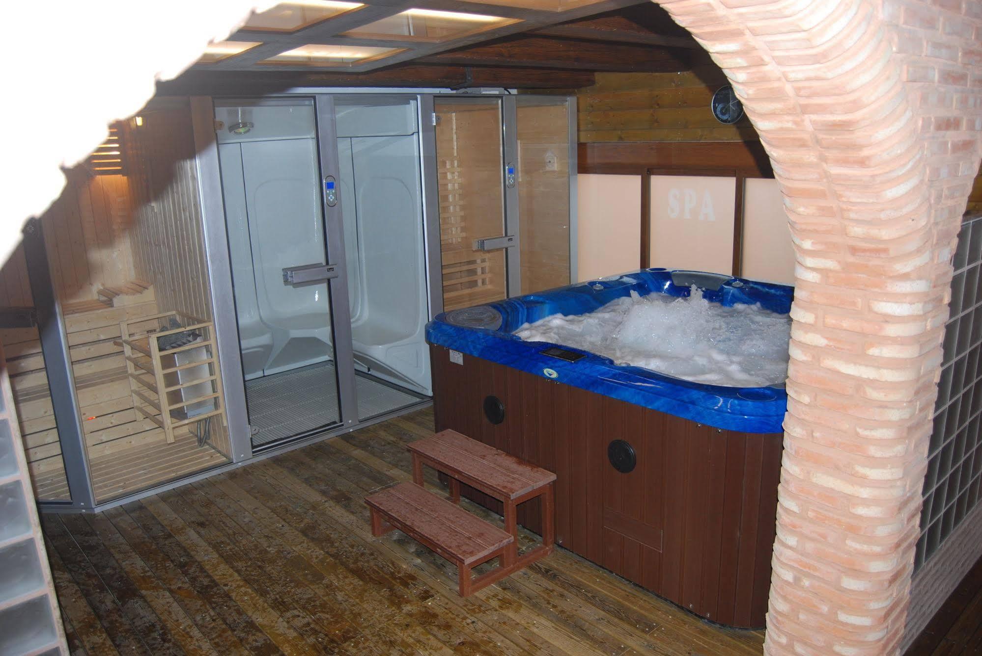 Casa rural de estilo rustico con SPA Almagro Exterior foto