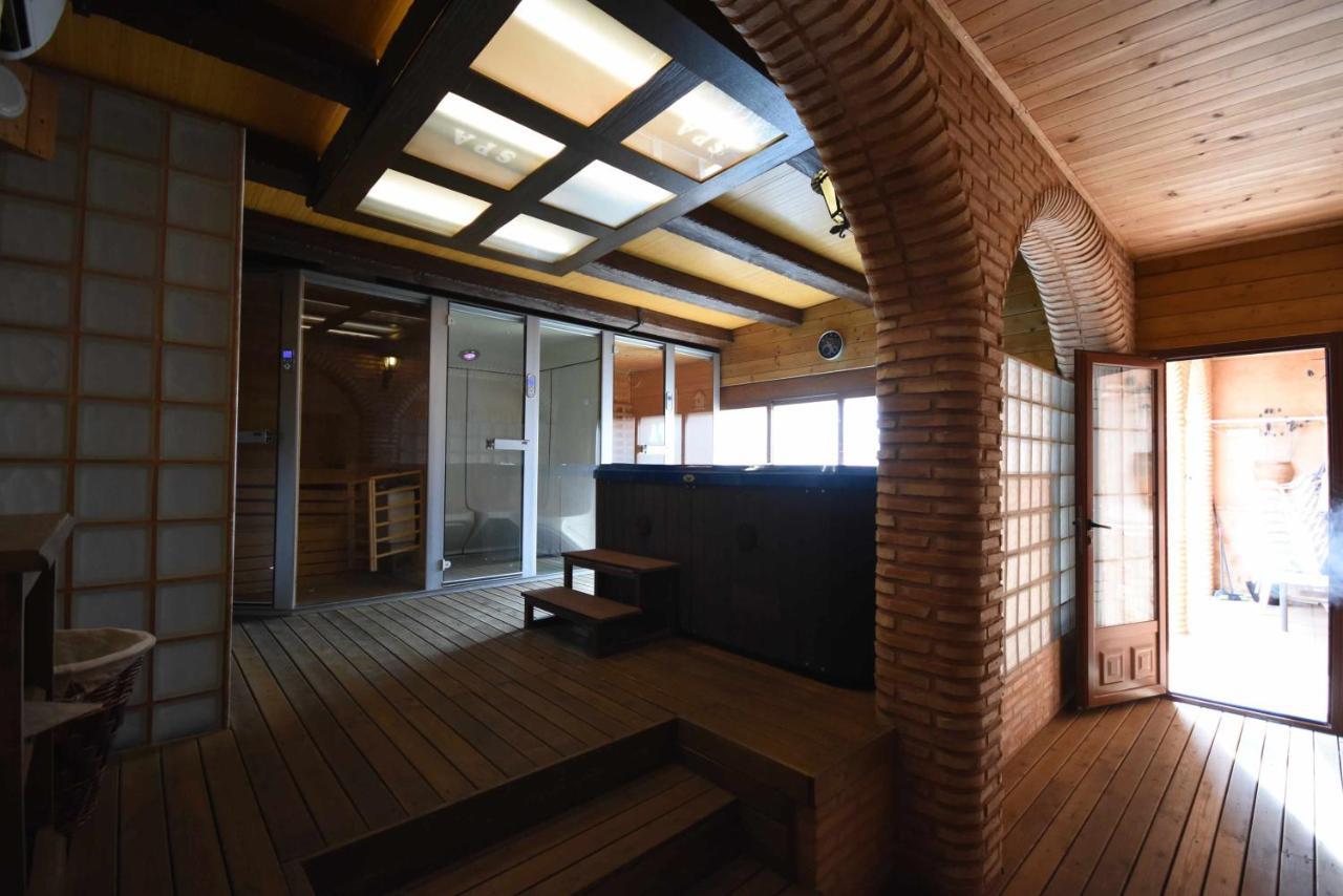Casa rural de estilo rustico con SPA Almagro Exterior foto